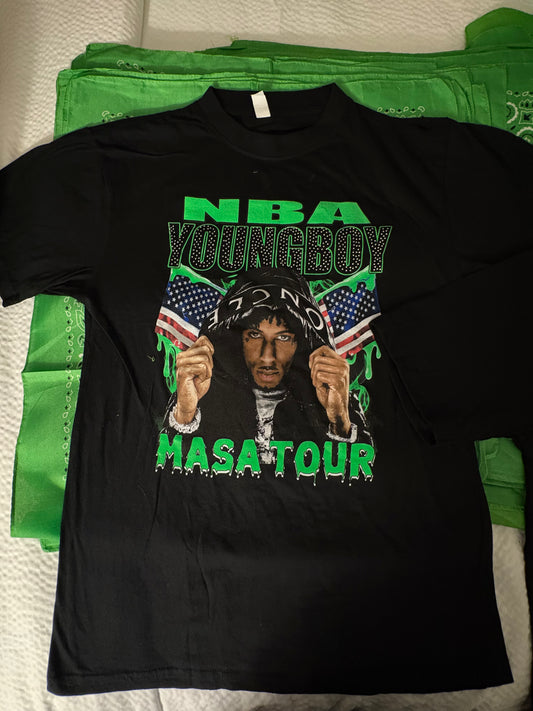 NBA YB MASA TOUR SHIRT 🐍🖤 {Ready to Ship}