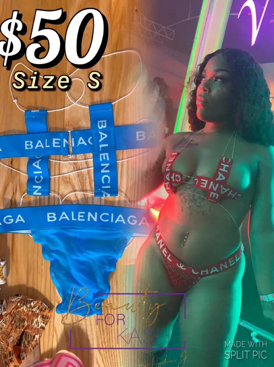 Exotic DanceWear : BRAND NEW handmade